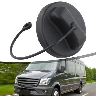 Tapa de llenado de combustible negra para Mercedes Benz Viano 2008-2021 A0004705805 A0004704605 Foto 1 de 4