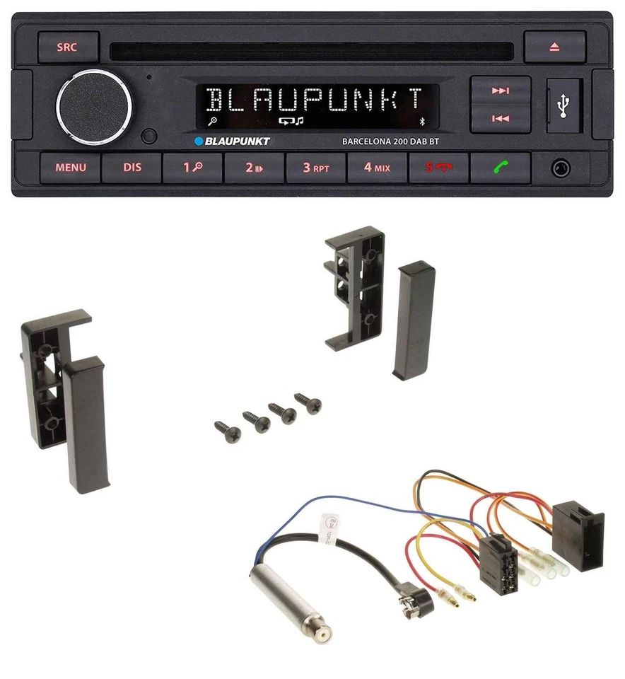 Blaupunkt USB DAB CD Bluetooth MP3 Autoradio für Audi A2 A3 8L 99-00 A4 B5 99-01 - Bild 1 von 4