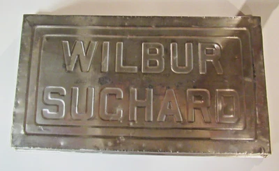 Vintage Wilbur Suchard Chocolate Co Candy Mold Tray Pan Confectioners WSC - Image 1 of 4