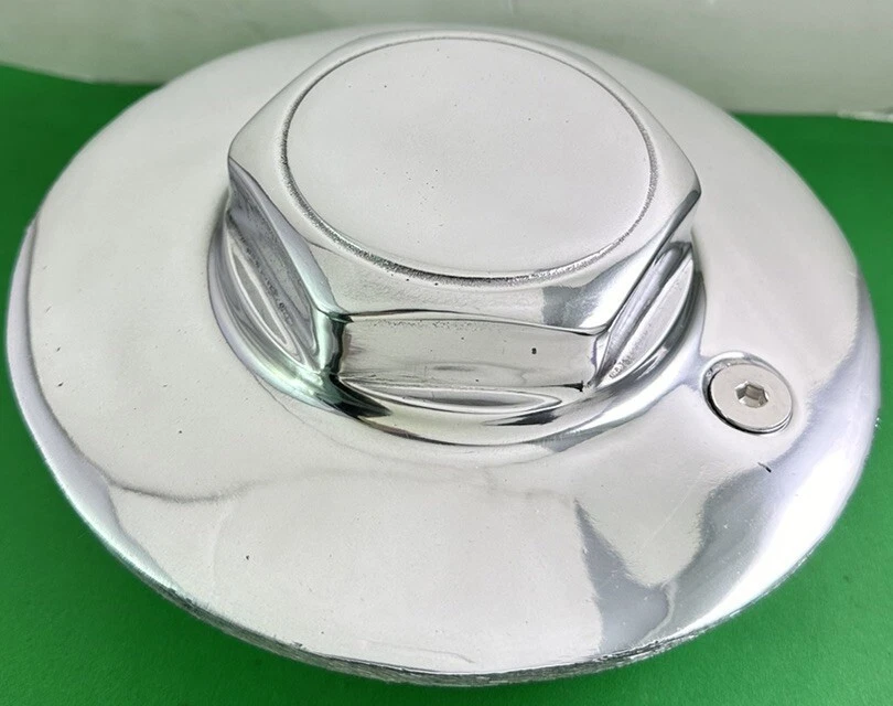 (1) EAGLE ALLOYS HEX STANDARD OXIDE FLAT ALUMINUM CENTER CAP 6 7/8" 9094 - Image 1 of 1