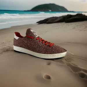 Rare adidas Stan Smith Primeknit (Craft Chilli) Woven Knit 2016 Men’s 12.5 New - Picture 1 of 11