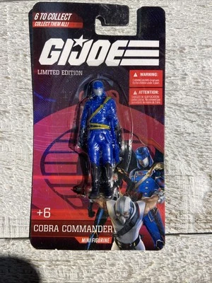 Cobra Commander GI Joe - Mini Figure Limited Edition Rare Prexio 2021 Hasbro - Image 1 of 2