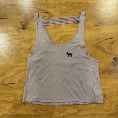 Y2K винтажный Victoria's Secret розовый супер мягкий Майка фиолетовый сиреневый L - Изображение 1 из 4