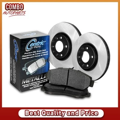 For Mitsubishi Mirage 2014-2018 Front Disc Brake Pad Set Disc Brake Rotor - Image 1 of 4