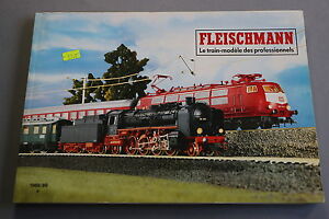 X067 FLEISCHMANN Train catalogue Ho N Rallye Monte Carlo 1988 89 188 pages F