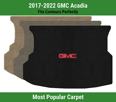 Lloyd Ultimat Cargo Carpet Mat for 2017-2022 GMC Acadia w/Red GMC 1 Logo - Image 1 of 4