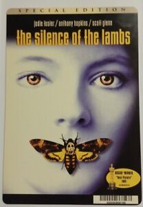 Lot of 2 Blockbuster Plastic Promo Display Cards: Silence of the Lambs & Amadeus