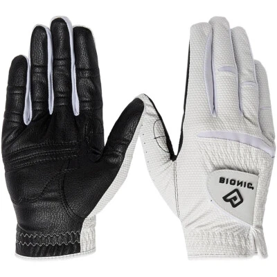 Bionic Men's Right Hand Relax Grip 2.0 Golf Glove - Black