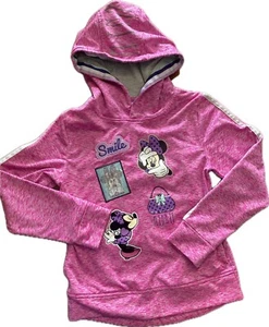 Minnie Mouse Sweatshirt Pink Size 7/8 - Picture 1 of 1