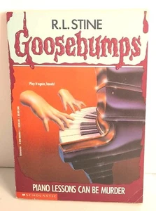 R.L. Stine Goosebumps Book "Piano Lessons Can Be Murder" #13 Paperback Book - Picture 1 of 11