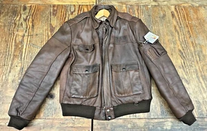 Men's Leather Jacket Medium - Picture 1 of 3
