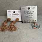 Sugarfix By Baublebar Earrings, 4 Pairs - Rose Gold Tassels And Straight To Tape