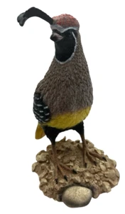 Vintage Gambel's Quail Resin Figurine  American Legacy Wildlife Collection - Picture 1 of 8