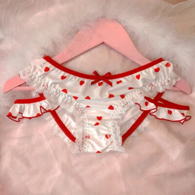 Lindo Dulce Niñas Volantes Bragas Calzoncillos Japoneses Lolita Calzoncillos Princesa Foto 1 de 2