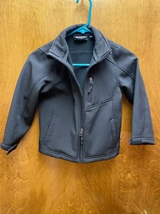 Kids SNOZU  black short snow jacket.Size 5/6 .Prev. Owned - Picture 1 of 2