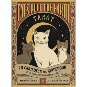 Cats Rule The Earth Tarot. 78 Card Mini Deck by Davidson and Correa - Picture 1 of 5