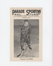 1943-48 Parade Sportive Paul Stuart Fern Gauthier