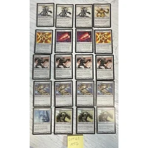MTG Magic The Gathering 20 Card Lot Titanium Golem, Soldier Replica - Picture 1 of 6