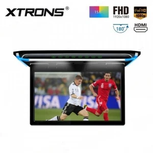 1920*1080 ceiling monitor 15.6" LCD MONITOR USB SD port flipdown car motor vehicle passenger car - Picture 1 of 9