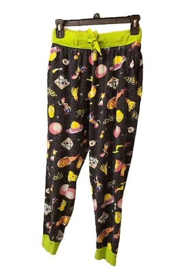 Adult Swim - Rick And Morty Men's Sleep Jogger Pajama Pants - Black- Small - Image 1 of 4