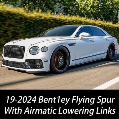 For 2020+ Bentley Flying Spur Adjustable Air Ride Suspension Lowering Kit Links - Imagen 1 de 4