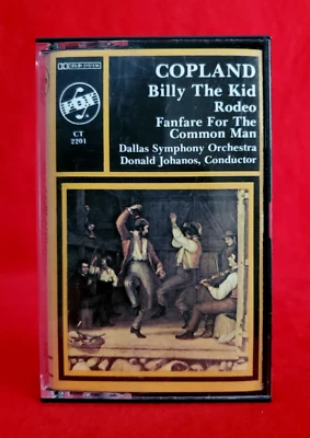 Copland - Billy The Kid: Rodeo Vox Cassette Donald Johanos - Image 1 of 4