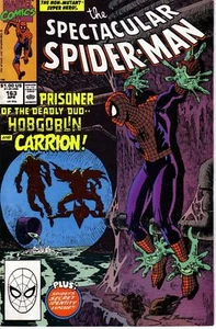The Spectacular Spider-Man #163 Marvel Comics 1990 Sehr guter Zustand/NM - Bild 1 von 1