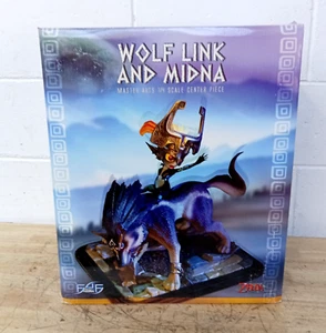 Nintendo Legend Of Zelda Twilight Princess Midna & Wolf Link primeras 4 figuras - Imagen 1 de 6