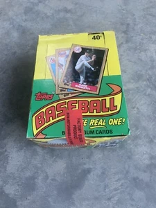 1987 TOPPS BASEBALL WAX BOX Factory Sealed AUTHENTIC BONDS RC BO JACKSON RC - Picture 1 of 2