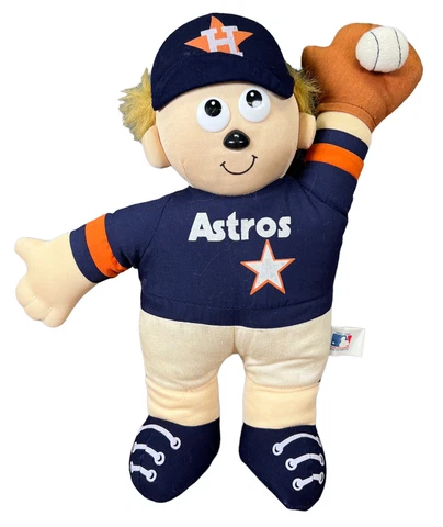 Houston Astros Vintage 1992 Stuffed Mascot Baseball Doll World Oficial Plush Cover
