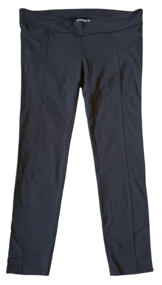 Athleta Maternity Metro Leggings Yoga Pants Black XL Black High Waist Rise - Image 1 of 4