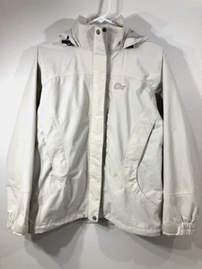 Women Lowe Alpine Triple Point Nylon Mesh Lined Hooded Windbreaker Jacket Medium - Picture 1 of 10