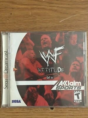 WWF Attitude - Get it! - Sega Dreamcast Excellent Condition Free Shipping - Image 1 of 4
