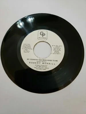 1986 Robert Merrill - My Country Has Been Good To Me (45RPM 7”  Single)(J439)  - Image 1 of 2