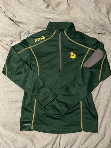 Baylor Sailor Bear Ping Quarter Zip Size Small Cover