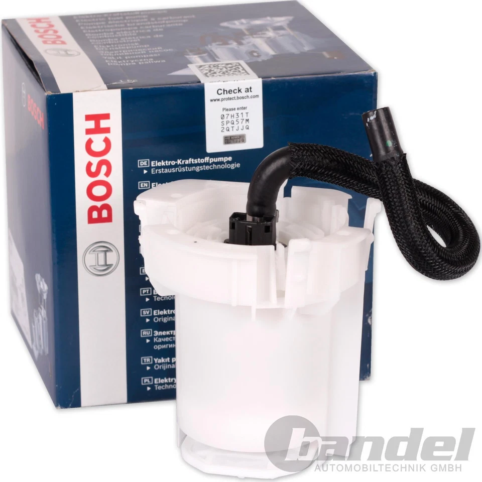 BOSCH KRAFTSTOFF BENZIN PUMPE passend für OPEL ASTRA G CORSA C SIGNUM VECTRA C - Bild 1 von 1