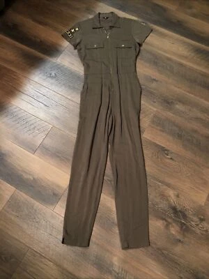 guess jumpsuit women Xs Green - Image 1 of 4
