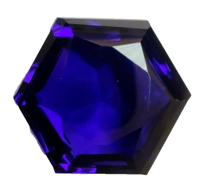 AAA+ Large Blue Tanzanite 93.1 Ct. Hexagon Cut Loose Gemstone for Ring & Pendant - Image 1 of 4