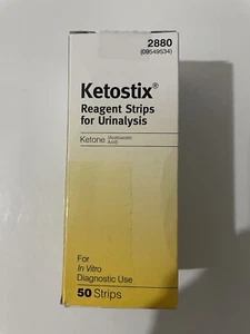 Ketostix Regeant Strips For Urinalysis - 50 Count - Picture 1 of 2