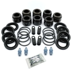 2x Front Caliper Rebuild Kits For Fiat Punto Evo 199 1.4 Turbo (Brembo 4 Pot) - Picture 1 of 8
