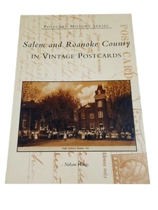 Postcard History Series Salem & Roanoke Virginia Book - Picture 1 of 7