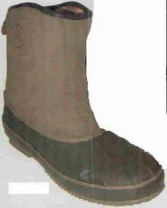 Proline RLSP34B-3 Boys Lined Pull-On Boots Dark Brown Size 3 - Picture 1 of 3