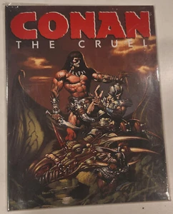 CONAN DER GRAUSAME NEUWERTIG - SELTENES 1996 SQ TASCHENBUCH KUNSTBUCH Barbar R. E. HOWARD - Bild 1 von 2