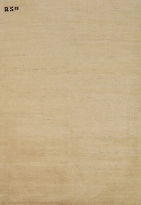 Stylish Gabbeh Solid Wool Contemporary Foyer Rug- Enhance Your Home Decor 3x5 ft - Image 1 of 4