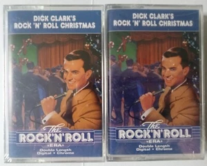 Dick Clark's Rock N Roll Era Christmas Double Cassette Tape Set 1987 - Picture 1 of 2