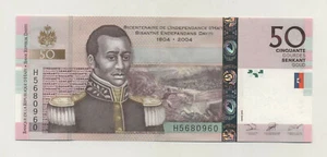 Billet Haïti 50 Gourdes 2004 Pick 274.a UNC non circulé - Photo 1 sur 2