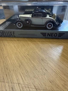 1/43 NEO SCALE MODELS DELUXE Buick Series Sixty-Six S Sport Coupe 1933 - Picture 1 of 13