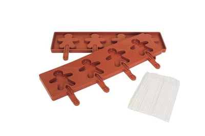 Silikon Silikonform Backform Kuchenform Tortenform  Motiv Lolli Pop - Bild 1 von 2