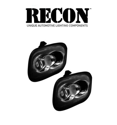 Luces de charco de espejo retrovisor lateral Ford Bronco RECON 264243WH 2021-2025 con LED blancos Foto 1 de 3