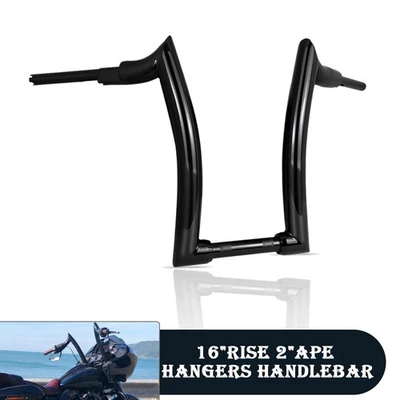 16'' Rise 2" Ape Hanger Handlebar Fit For Kawasaki VULCAN 2000 VN2000 - Image 1 of 4